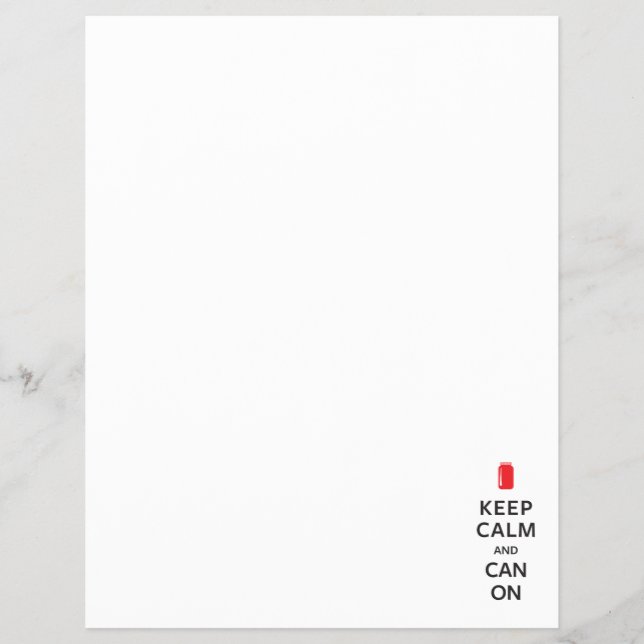 Behållans Lugn och Kan på Reklamblad (Framsidan)