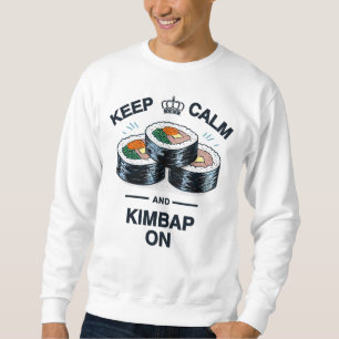 Behållans Lugn och Kimbap på Lång Ärmad Tröja