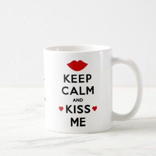 Behållans Lugn och Kiss Me Kaffemugg