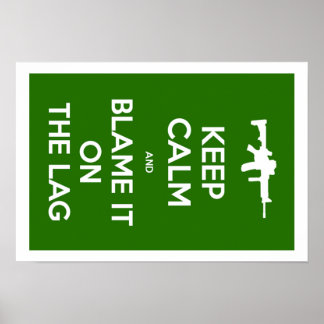 Behållans Lugn och klämma den på etiketten Poster
