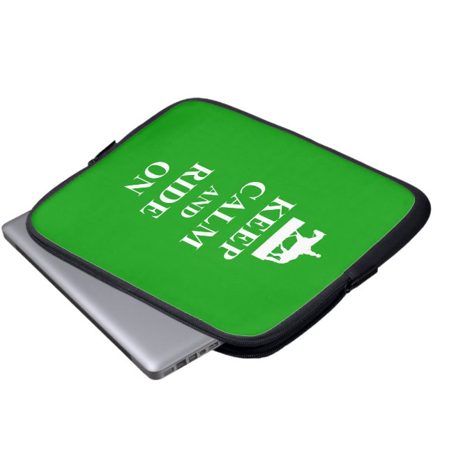 Behållans lugn och kör på laptop sleeve (Framre botten)