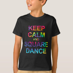 Behållans Lugn och kvadratstreck T Shirt
