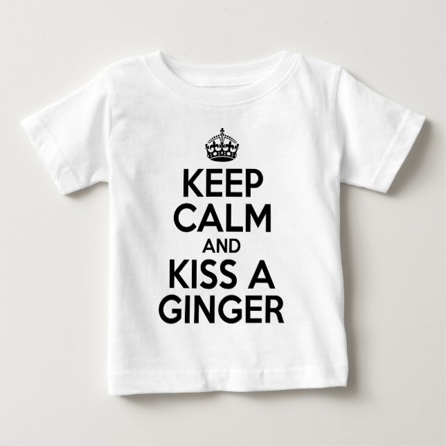 Behållans lugn och kyss en Ginger Tee (Framsida)
