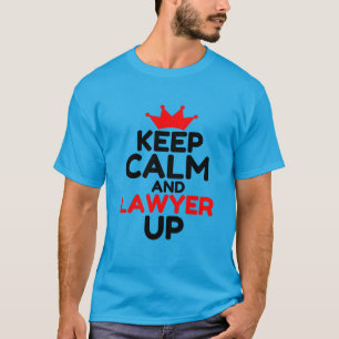 BEHÅLLANS LUGN OCH LAGER UPP T SHIRT