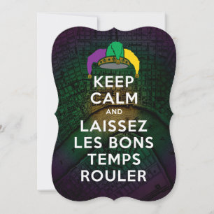 BEHÅLLANS LUGN och LAISSEZ LES BONS TEMPS ROULER Julkort