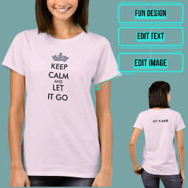 Behållans Lugn och låt den komma igång T Shirt