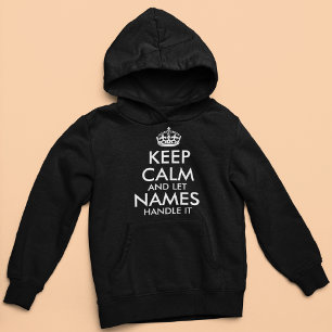 behållans lugn och låt din egen coola för namn han t shirt