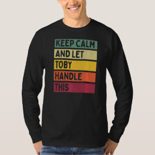 Behållans Lugn och låt verktyget hantera den här R T Shirt