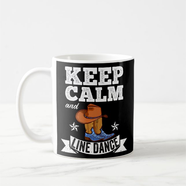 Behållans Lugn- och linjedansraddansare  Kaffemugg (Vänster)