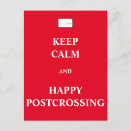 Behållans lugn och lycklig-passage vykort