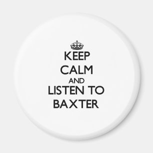 Behållans lugn och lyssna på Baxter Magnet