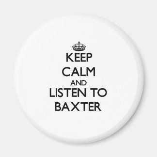 Behållans lugn och lyssna på Baxter Magnet