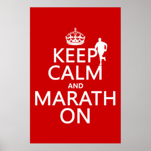 Behållans Lugn och Marath On Poster