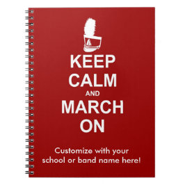 Behållans Lugn och mars på | Anpassningsbar Anteckningsbok Med Spiral