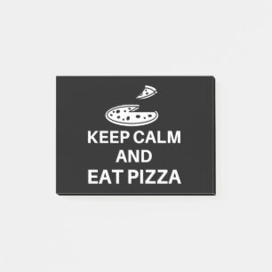 Behållans Lugn och mat Pizza Post-it Block