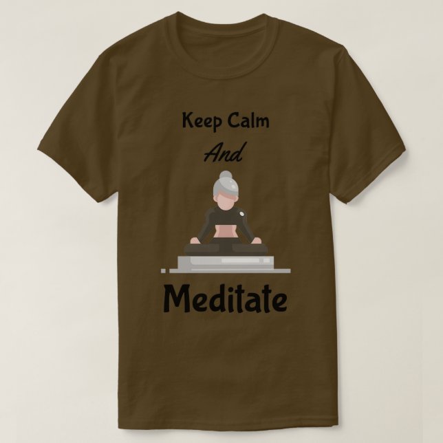 Behållans Lugn och meditat 2 T Shirt (Design framsida)