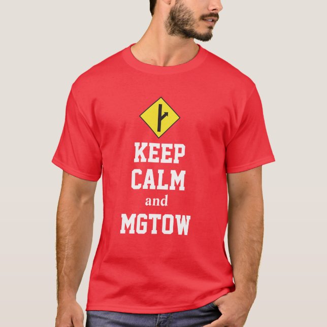 Behållans Lugn och MGTOW Tröja (Framsida)