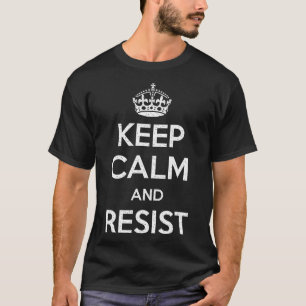 Behållans Lugn och mottryck hindrar trumpfunn anti T Shirt