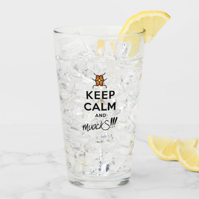 Behållans Lugn och muackS!!!!!! Glass Kopp (Bakside Is)