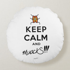 Behållans Lugn och muackS!!!!!! Rund Kudde