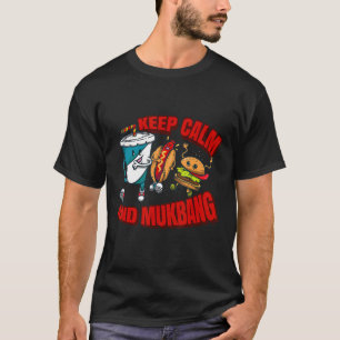 Behållans Lugn och mukbangkvantitet som äter mukba T Shirt