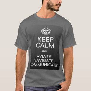 Behållans Lugn och navigera i kommunikationen T Shirt