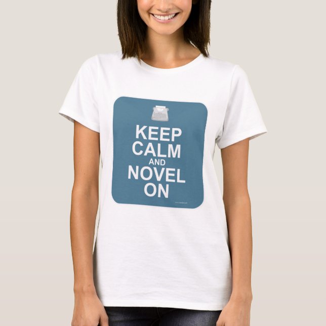 Behållans Lugn och Novel On! T Shirt (Framsida)