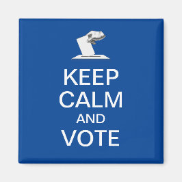 Behållans Lugn och omröstning 2026 Magnet