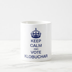 Behållans lugn och omröstning kaffemugg