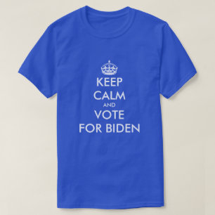 Behållans lugn och omröstning om blått i Biden  T Shirt