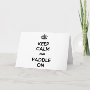 Behållans Lugn och Paddle på Kort