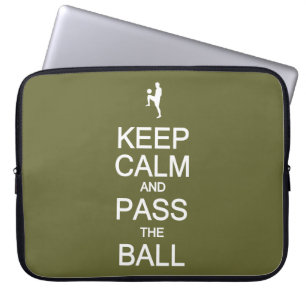 Behållans Lugn och passera Boll anpassningsbarna l Laptop Sleeve