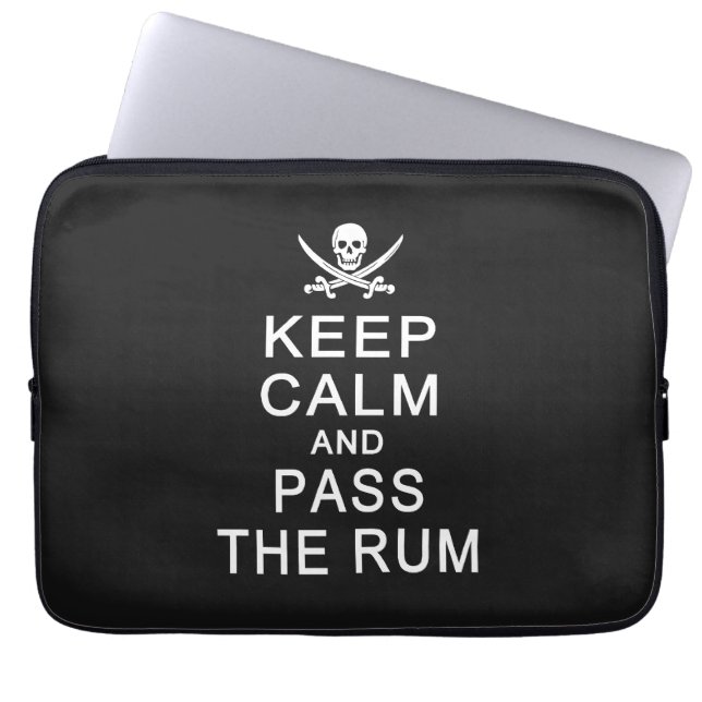 Behållans Lugn och passera laptop sleeve Rum (Framsidan)