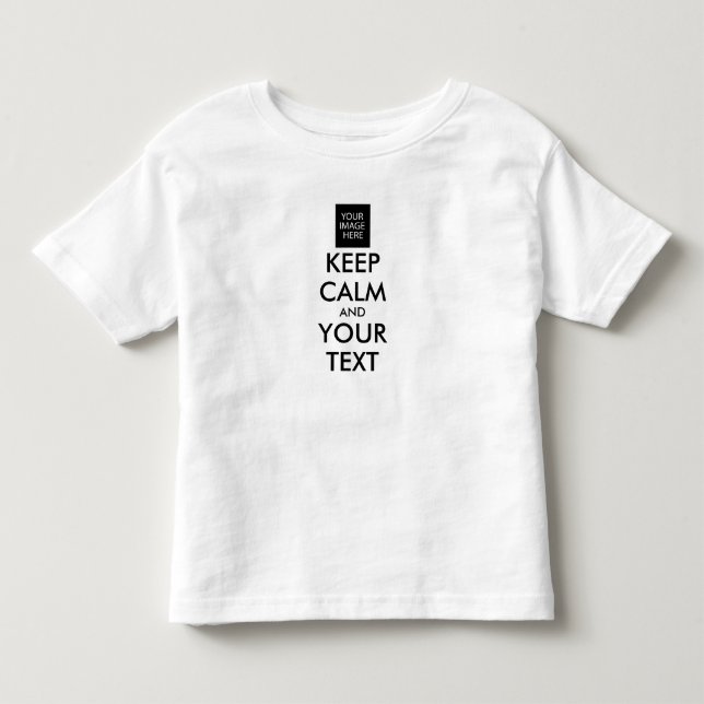 Behållans LUGN och  Personlig T Shirt (Framsida)