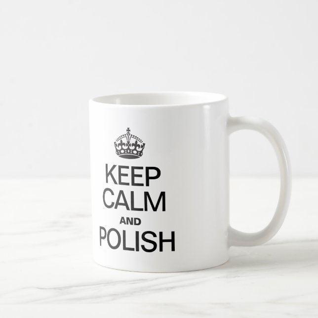 BEHÅLLANS LUGN OCH POLSKA KAFFEMUGG (Höger)