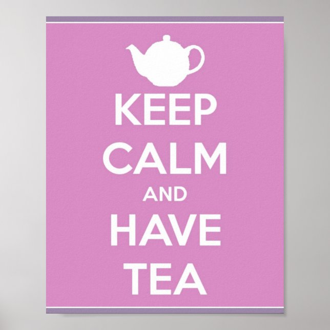 Behållans Lugn och Poster tea (Framsidan)