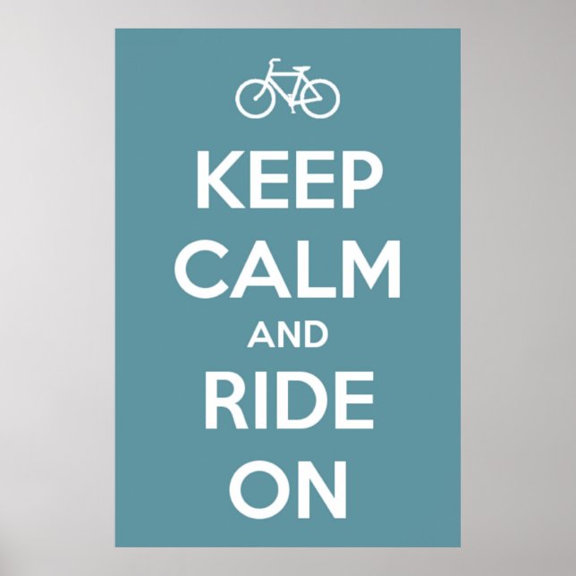 Behållans Lugn och Poster vid blått (Framsidan)