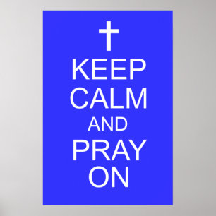 Behållans Lugn och PRAY On Poster