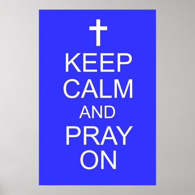 Behållans Lugn och PRAY On Poster (Framsidan)