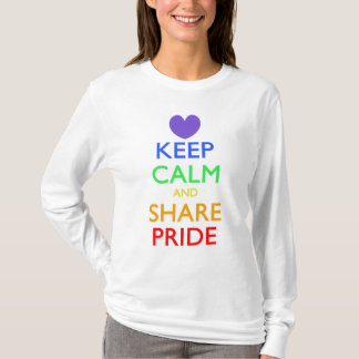 Behållans Lugn och Pride T Shirt