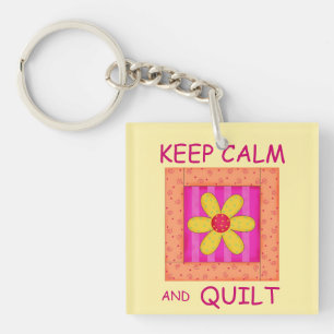 Behållans Lugn och Quilt Applique Flower Block