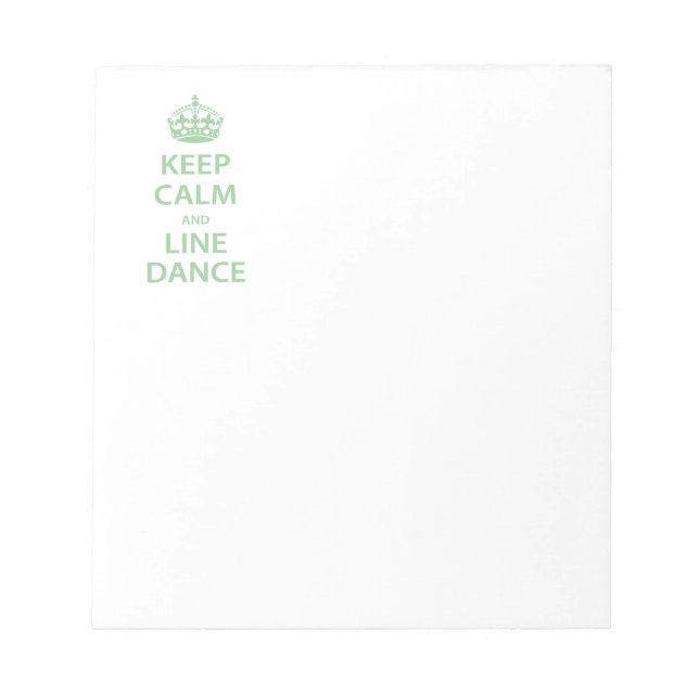 Behållans Lugn och radavstånd Anteckningsblock (Framsida)