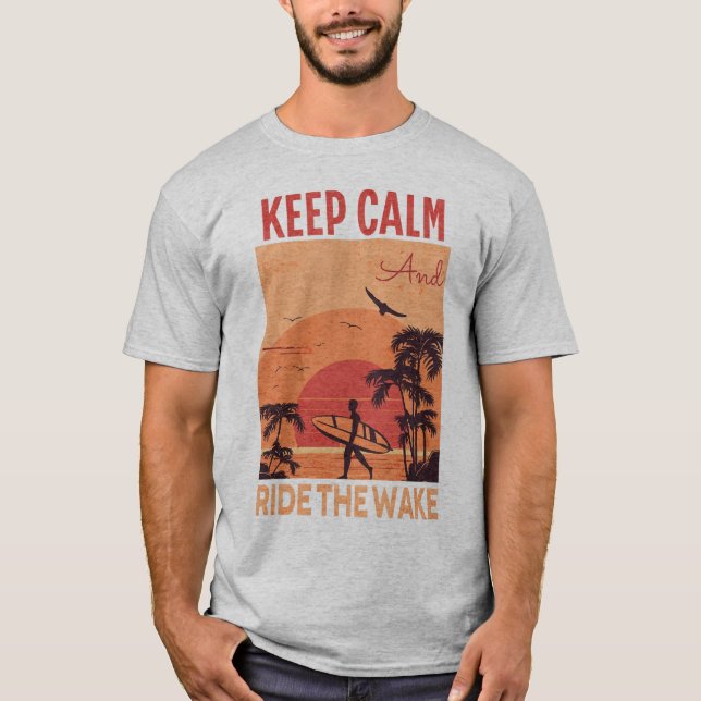 Behållans Lugn och rid av vakuumsköljningen T Shirt (Framsida)