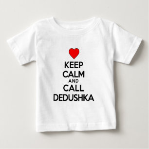 Behållans Lugn och ring Dedushka Tee Shirt