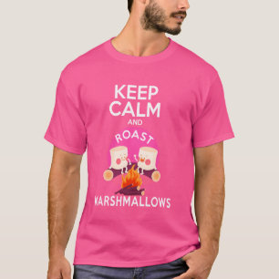 Behållans Lugn och rostmarschering Camping Trekkin T Shirt