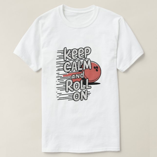 Behållans Lugn och rullning på T Shirt (Design framsida)
