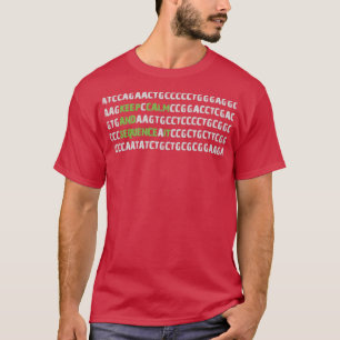 Behållans Lugn och sekvens Bioinformatics Genome D T Shirt