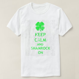 Behållans Lugn och Shamrock på DS Tee Shirt