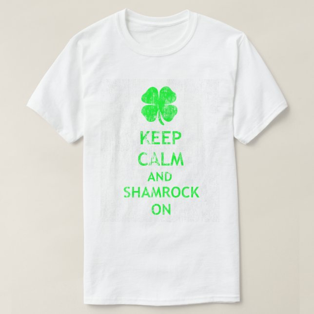 Behållans Lugn och Shamrock på DS Tröja (Design framsida)
