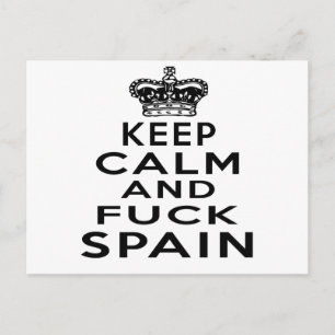 BEHÅLLANS LUGN OCH SPANIEN VYKORT